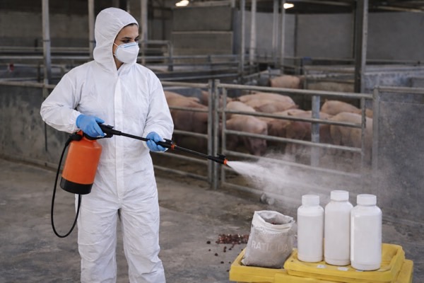 Aplicación de biocidas